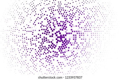 Light Purple vector template with crystals, rectangles. Illustration with set of colorful rectangles. The template can be used as a background.