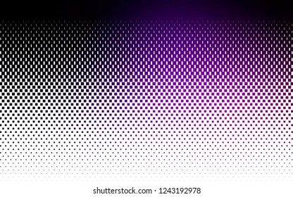 Light Purple vector template with crystals, rectangles. Glitter abstract illustration with rectangular shapes. Pattern can be used for websites.