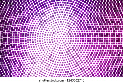 Light Purple vector template with crystals, rectangles. Glitter abstract illustration with rectangular shapes. Modern template for your landing page.