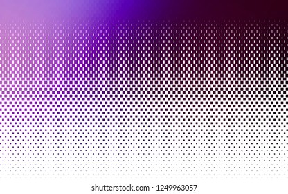 Light Purple vector template with crystals, rectangles. Decorative design in abstract style with rectangles. Best design for your ad, poster, banner.