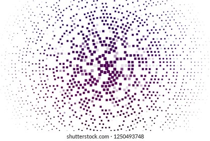 Light Purple vector template with crystals, rectangles. Abstract gradient illustration with rectangles. Pattern for busines ad, booklets, leaflets