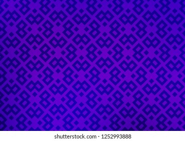Light Purple vector template with crystals, rectangles. Illustration with set of colorful rectangles. The template can be used as a background.