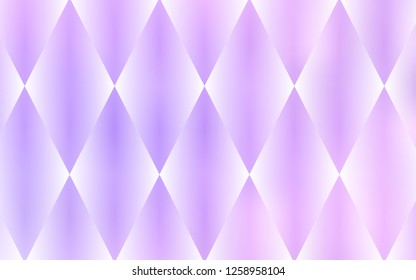 Light Purple vector template with crystals, rectangles. Glitter abstract illustration with rectangular shapes. Smart design for your business advert.