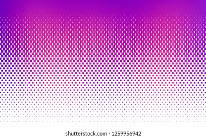 Light Purple vector template with crystals, rectangles. Rectangles on abstract background with colorful gradient. Pattern for busines ad, booklets, leaflets
