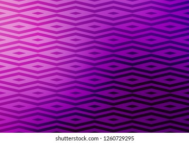 Light Purple vector template with crystals, triangles. Illustration with set of colorful triangles. Pattern can be used for websites.