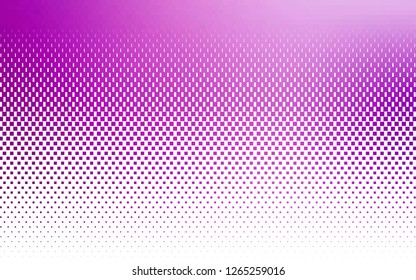 Light Purple vector template with crystals, rectangles. Decorative design in abstract style with rectangles. The template can be used as a background.