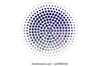 Light Purple vector template with crystals, rectangles. Beautiful illustration with rectangles and squares. Pattern for commercials.