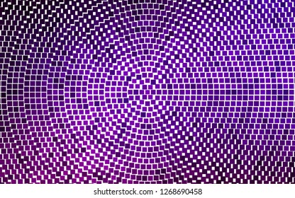 Light Purple vector template with crystals, rectangles. Decorative design in abstract style with rectangles. Best design for your ad, poster, banner.