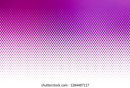 Light Purple vector template with crystals, rectangles. Glitter abstract illustration with rectangular shapes. Pattern can be used for websites.