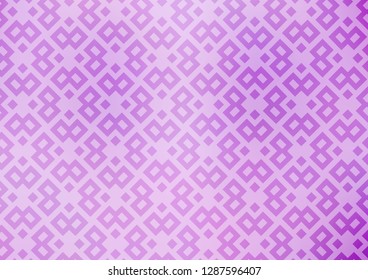 Light Purple vector template with crystals, rectangles. Rectangles on abstract background with colorful gradient. Modern template for your landing page.