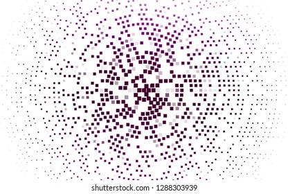 Light Purple vector template with crystals, rectangles. Decorative design in abstract style with rectangles. Modern template for your landing page.