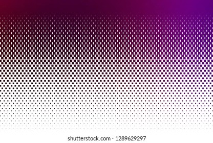 Light Purple vector template with crystals, rectangles. Glitter abstract illustration with rectangular shapes. Pattern for commercials.
