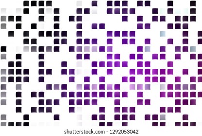 Light Purple vector template with crystals, rectangles. Abstract gradient illustration with rectangles. Pattern for busines ad, booklets, leaflets