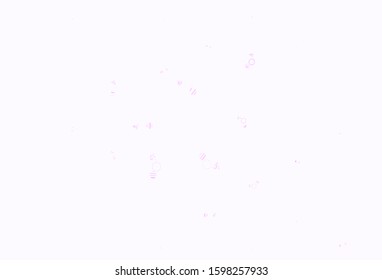 Light Purple vector template with crystals, circles. Beautiful illustration with circles, triangles in nature style. Pattern for booklets, leaflets