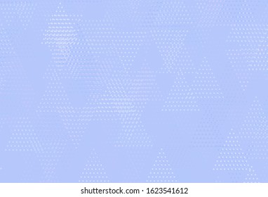 Light Purple vector template with crystals, circles. Circles, lines on abstract background with colorful gradient. Pattern for websites.