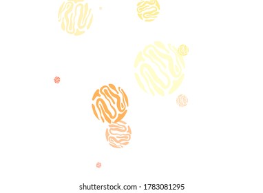 Light Purple vector template with curved lines. Shining colorful illustration in simple style. Template for cell phone screens.