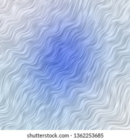 Light Purple vector template with curves. Bright sample with colorful bent lines, shapes. Pattern for websites, landing pages.