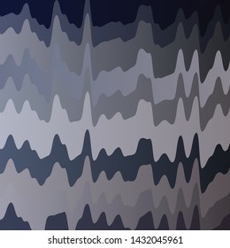 Light Purple vector template with curves. Colorful illustration in abstract style with bent lines. Template for your UI design.
