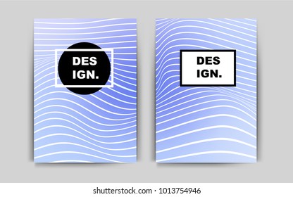 Light Purple vector template for landing pages. Abstract booklet on colored background with gradient. Beautiful design for cover of notepads.
