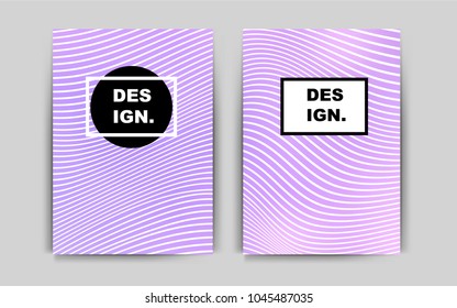 Light Purple vector template for landing pages. Abstract booklet on colored background with gradient. Pattern can be used as a template for calendars.