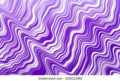 Light Purple vector template with lava shapes. Colorful illustration in abstract marble style with gradient. A completely new marble design for your business.