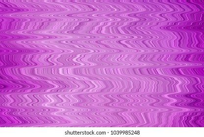 Light Purple vector template with lava shapes. Creative illustration in halftone marble style with gradient. The best blurred design for your business.