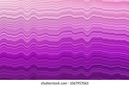 Light Purple vector template with lava shapes. An elegant bright illustration with gradient. A completely new template for your business design.