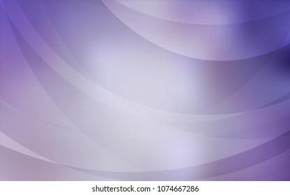 Light Purple vector template with lava shapes. An elegant bright illustration with gradient. A completely new template for your business design.