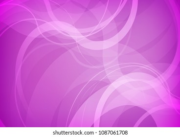 Light Purple vector template with lava shapes. A completely new color illustration in marble style. Marble design for your web site.