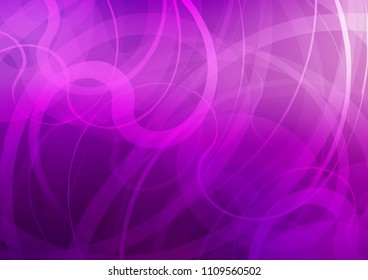 Light Purple vector template with lava shapes. Geometric illustration in marble style with gradient.  A new texture for your  ad, booklets, leaflets.