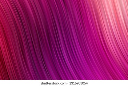Light Purple vector template with lava shapes. Brand new colored illustration in marble style with gradient. A completely new marble design for your business.