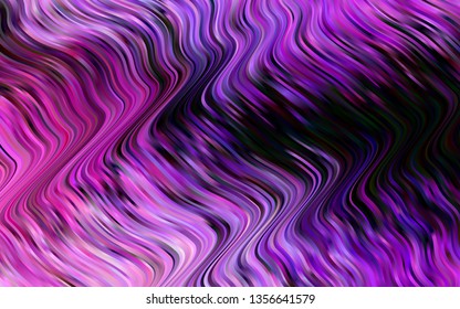 Light Purple vector template with lava shapes. Geometric illustration in marble style with gradient.  A new texture for your  ad, booklets, leaflets.