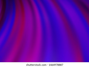 Light Purple vector template with lava shapes. Geometric illustration in marble style with gradient.  The elegant pattern for brand book.