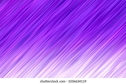 Light Purple vector template with lines, ovals. A completely new color illustration in marble style. Brand-new design for your ads, poster, banner.