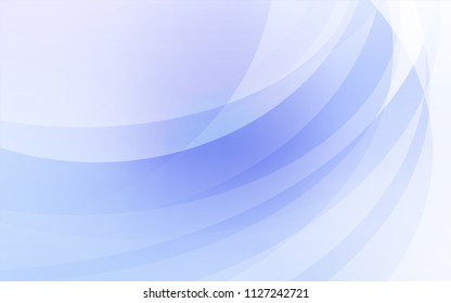 Light Purple vector template with lines, ovals. Creative geometric illustration in marble style with gradient. The template for cell phone backgrounds.