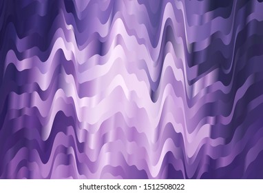 Light Purple vector template with lines. An elegant bright illustration with gradient. Template for cell phone screens.