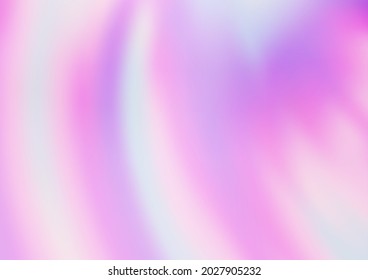 Light Purple vector template with lines, ovals. Colorful abstract illustration with gradient lines. A new texture for your  ad, booklets, leaflets.