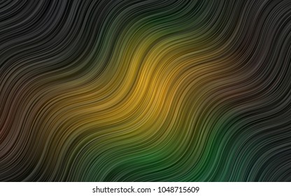 Light Purple vector template with liquid shapes. A vague circumflex abstract illustration with gradient. Marble style for your business design.