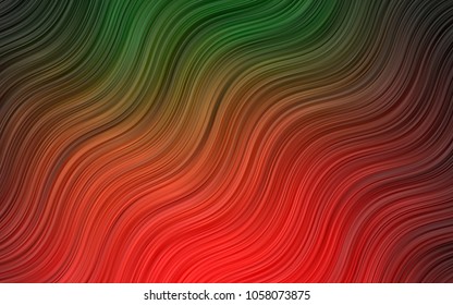 Light Purple vector template with liquid shapes. Blurred geometric sample with gradient bubbles.  Marble design for your web site.