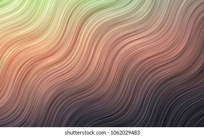 Light Purple vector template with liquid shapes. A sample with blurred bubble shapes. Marble design for your web site.