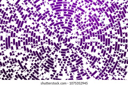Light Purple vector template with liquid shapes. Colorful illustration in abstract marble style with gradient. Pattern for your business design.