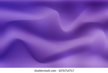 Light Purple vector template with liquid shapes. Shining crooked illustration in marble style. The best blurred design for your business.