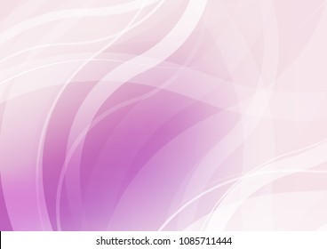 Light Purple vector template with liquid shapes. Modern gradient abstract illustration with bandy lines. Marble design for your web site.