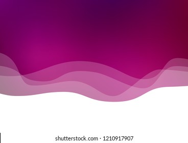 Light Purple vector template with liquid shapes. A completely new color illustration in marble style. A completely new template for your business design.