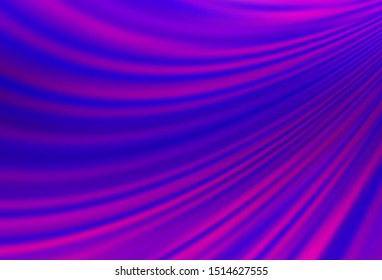Light Purple vector template with liquid shapes. A sample with blurred bubble shapes. Marble design for your web site.