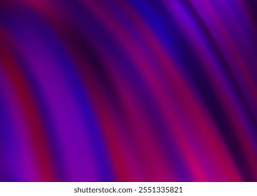 Light Purple vector template with liquid shapes. Modern gradient abstract illustration with bandy lines. A completely new template for your business design.