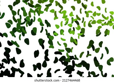 Light Purple vector template with memphis shapes. Decorative design in abstract style with random forms. Simple design for your web site.