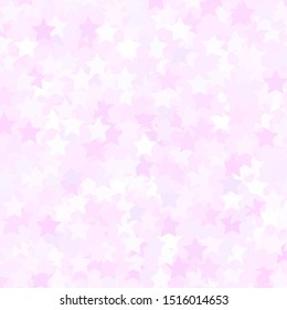 Light Purple vector template with neon stars. Decorative illustration with stars on abstract template. Pattern for wrapping gifts.