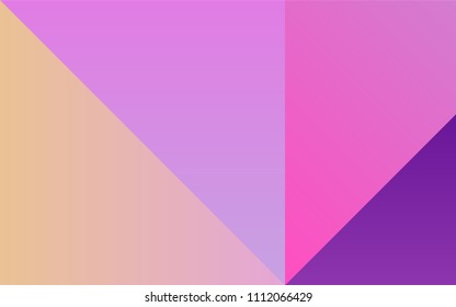 Light Purple vector template with rainbow of colours. Illustration with set of spectral palette. Template of colors for smart designers.
