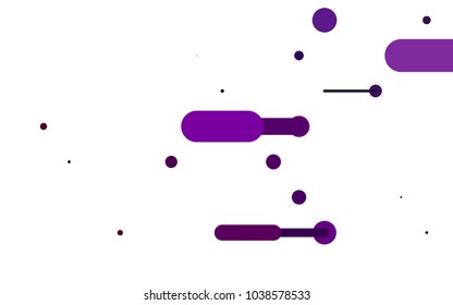 Light Purple vector template with repeated sticks. Decorative shining illustration with lines on abstract template. Best design for your ad, poster, banner.